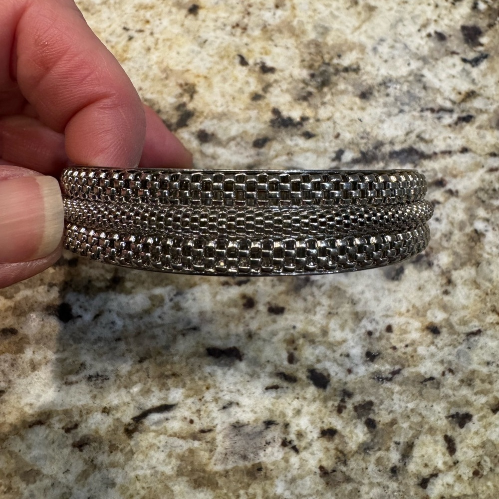 Elegant Silver Estate Bracelet